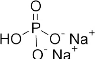 Натрий фосфат: описание, применение, воздействие на организм Фосфат натрия плюс литий формула замещения